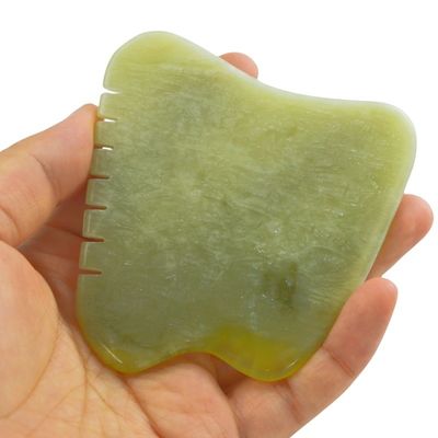 OEM e ODM Xiuyan Jade Facial Facial Guasha Massage Tools para equipamentos de massagem corporal