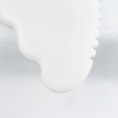 Ferramenta de massagem Pedra de jade branco natural Gua Sha Tabela de raspagem para massagem corporal Facial Beauty Anti-envelhecimento Ferramenta de cuidados com a pele