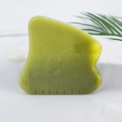 Diz adeus à tensão muscular e olá à pele radiante com o Xiuyan Jade Gua Sha Scraping Board