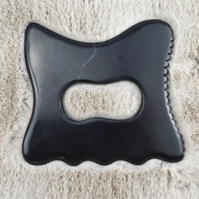 Pedra Bian Natural Guasha Terapia Big Gua Sha Pedra de Marca Privada Spa Celulite Body Scraping Tool para Massagem Muscular