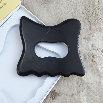 Pedra Bian Natural Guasha Terapia Big Gua Sha Pedra de Marca Privada Spa Celulite Body Scraping Tool para Massagem Muscular