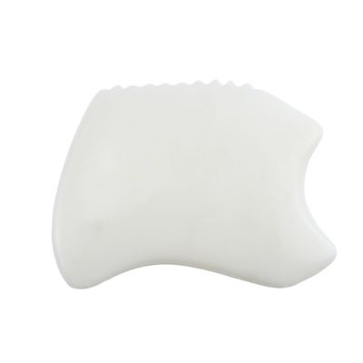 Ferramenta de Massagem Corporal com Pedra de Jade Branca Natural Gua Sha Scraping Board Guasha Facial Spa Skin Care Beauty Salon