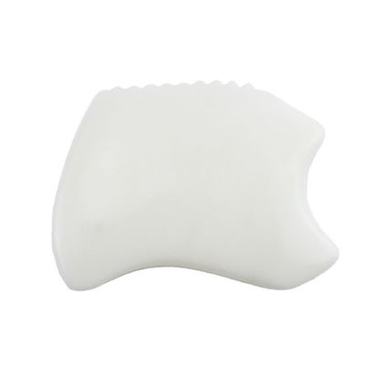 Massagista do corpo mais recente estilo puro natural de jade branco Facial anti-envelhecimento Gua Sha Tabela Pedra preciosa Cuidados da pele Massagem Pedra de jade Guasha Ferramenta
