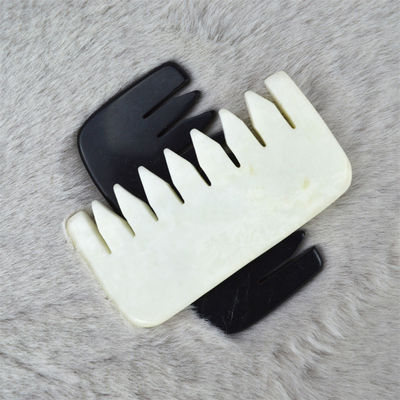 Xiuyan Jade Comb Mediano raspando massagem Comb para massagem muscular e pedra de jade natural Guasha escalpe Comb