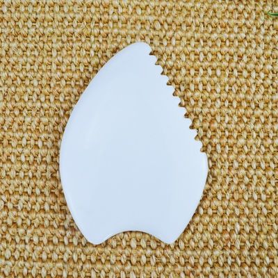 White Jade Gua Sha Scraping Massage Board para Logotipo Personalizado Disponível Facial Spa Massager A Última Ferramenta de Cuidados de Saúde