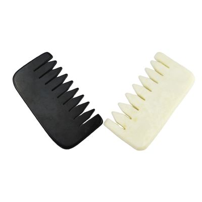 Logotipo Personalizado Logotipo Disponível Cabeça de Bianstone Negro Jade Gua Sha Peito de Pedra para Massagista de Pele