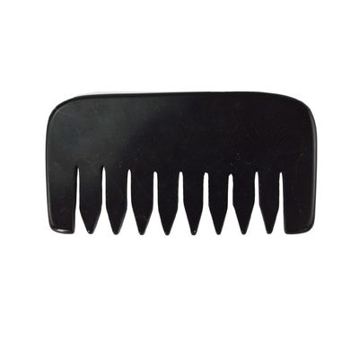 2024 Mini Natural Preto Bian Pedra Gua Sha Cabelo Peite de Massagem Capilar Para Rosto Escrava Corpo Massagista Ferramenta