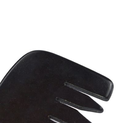 2024 Mini Natural Preto Bian Pedra Gua Sha Cabelo Peite de Massagem Capilar Para Rosto Escrava Corpo Massagista Ferramenta