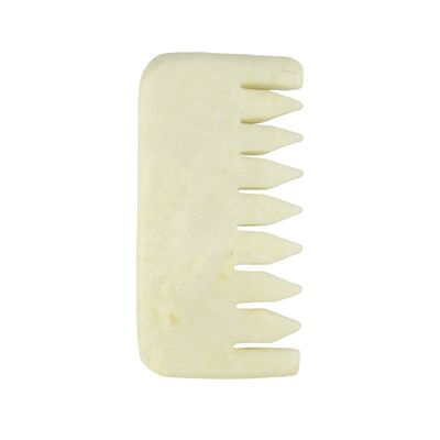 2024 Tendência Natural Jade Xiuyan Jade Gua Sha Comb para Cabeça Spa Massagem Scalp Função Massagem Muscular