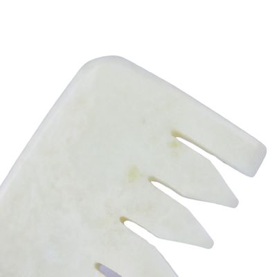 2024 Tendência Natural Jade Xiuyan Jade Gua Sha Comb para Cabeça Spa Massagem Scalp Função Massagem Muscular