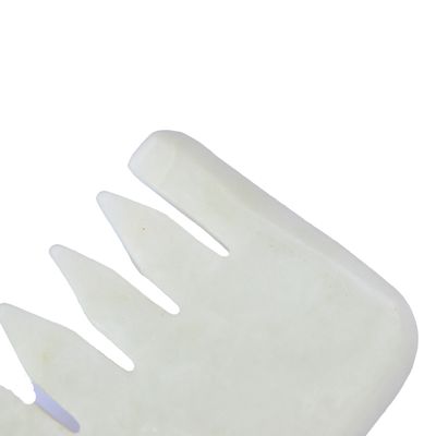 2024 Tendência Natural Jade Xiuyan Jade Gua Sha Comb para Cabeça Spa Massagem Scalp Função Massagem Muscular