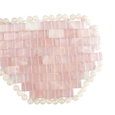 Cuidados com os Olhos Natural Rosa Quartz Máscara Facial Máscara de Jade Cura Pedra Cristalina Antienvelhecimento Cuidados com a Pele Facial Ferramentas de Massagem Facial