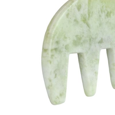 Massagem Muscular 100% Natural Xiuyan Jade Gua Sha raspando pente Guasha Pedra Facial Massagem do Corpo Spa Cuidado da Pele Ferramenta de Beleza