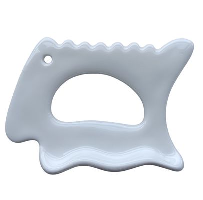 Corpo Pescoço Rosto Auto Cuidado da Pele Spa Elevação Facial Beleza Anti-rugas Best seller Massagem Cerâmica Gua Sha Ferramenta com Branco