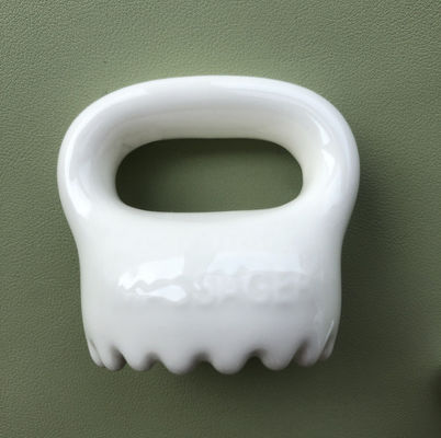 Escova de massagem do couro cabeludo para massagista de cabeça e equipamento de massagem corporal em cerâmica branca chinesa Ferramenta de relaxamento de cuidados de saúde 2024