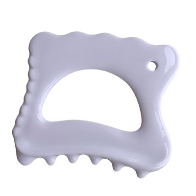Elevação facial e massagem corporal com ferramenta cerâmica Gua Sha ferramenta de rejuvenescimento da pele Spa