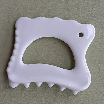 Elevação facial e massagem corporal com ferramenta cerâmica Gua Sha ferramenta de rejuvenescimento da pele Spa