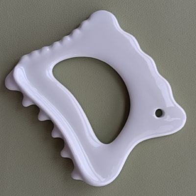 Elevação facial e massagem corporal com ferramenta cerâmica Gua Sha ferramenta de rejuvenescimento da pele Spa