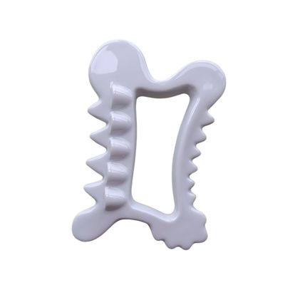Ferramentas de massagem de logotipo personalizado Ferramenta de raspagem de Gua Sha em cerâmica microcristalina para relaxar corpo e rosto