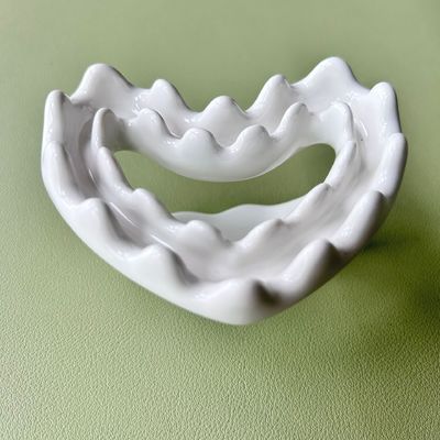 Ferramenta de massagem de raspagem de Gua Sha de cerâmica para drenagem linfática Função de massagem muscular de material cerâmico