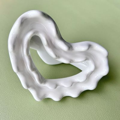 Ferramenta de massagem de raspagem de Gua Sha de cerâmica para drenagem linfática Função de massagem muscular de material cerâmico