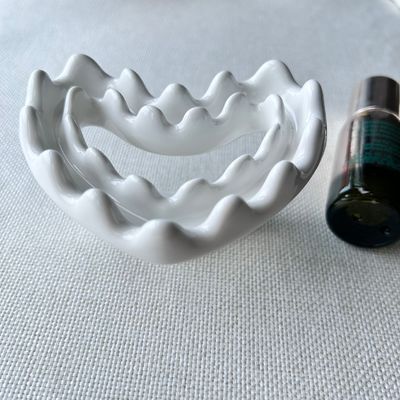 Ferramenta de massagem de raspagem de Gua Sha de cerâmica para drenagem linfática Função de massagem muscular de material cerâmico