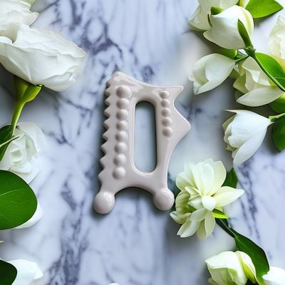 Massagem corporal best seller elevador de rosto portátil de emagrecimento do corpo raspador Guasha ferramenta raspador SPA mesa de massagem cerâmica Gua Sha