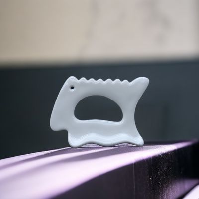 Quadro de raspagem de ferramentas faciais Gua Sha de cerâmica para design popular Guasha Massager de corpo de barro branco
