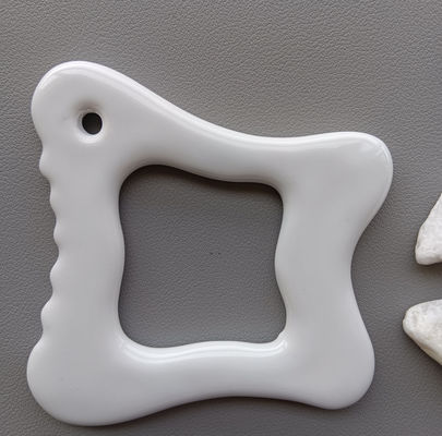 Equipamento de massagem corporal 2024 Ferramenta de massagem de cerâmica Gua Sha portátil para auto-cuidado da pele Spa