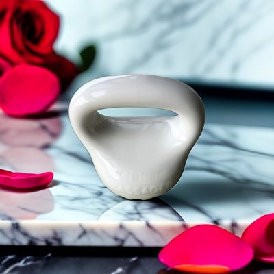 Relaxante Corpo e Rosto Cabeça Cuidados de Saúde Pessoal Microcristalino Cerâmica Gua Sha ferramenta de raspagem com logotipo personalizado