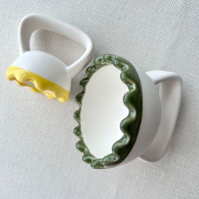 Equipamento de massagem corporal Ferramenta de Guasha cerâmica para massagem muscular relaxante Facial Pescoço traseiro Todo o corpo