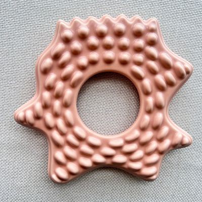 Massagista Facial Spa Forma de Estrela Rosa Grande Tamanho Quadro de Massagem Cerâmico Gua Sha com Logotipo Personalizado Disponível