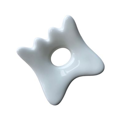 Equipamento de massagem corporal Mini Cerâmica Gua Sha Massage Tablet para drenagem linfática e Facial Beauty Skincare Spa