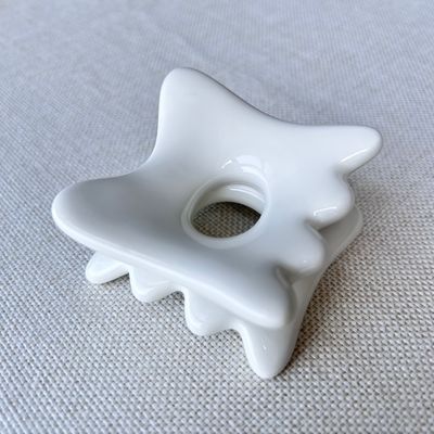 Equipamento de massagem corporal Mini Cerâmica Gua Sha Massage Tablet para drenagem linfática e Facial Beauty Skincare Spa