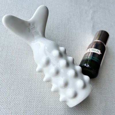 Equipamento de massagem corporal Massagista de Gua Sha em forma de peixe para drenagem linfática e tratamento de beleza