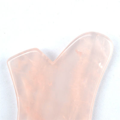 Massagista Facial 2024 Rosa Quartz Gua Sha Stone para Cuidados da Pele e Massagem Corporal Propriedades do Equipamento