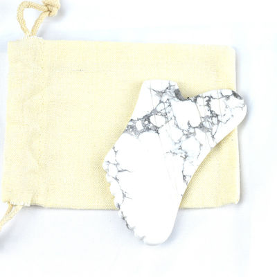 Equipamento de massagem para saúde corporal 2024 Howlite Gua Sha Scraping Board para ferramenta de beleza