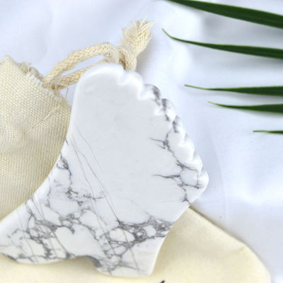 Equipamento de massagem para saúde corporal 2024 Howlite Gua Sha Scraping Board para ferramenta de beleza