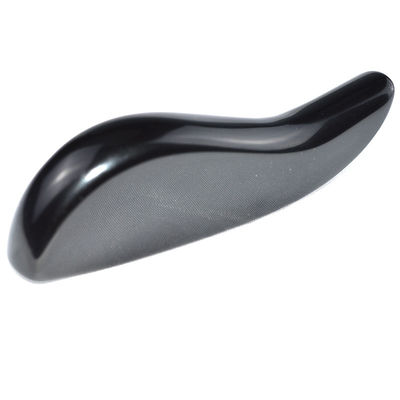 Pedra de Gua Sha Obsidiana de Faixa Natural Preta para Massagem Corporal e Ferramenta Profissional de Emagrecimento Facial
