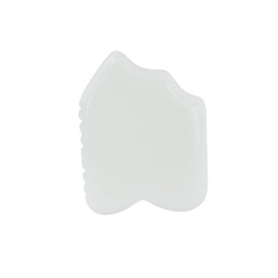 Propriedades Equipamento de Massagem Corporal Pedra Branca de Jade Branca Gua Sha Ferramenta de Escravagem para Massagem de Cuidados com a Saúde do Corpo