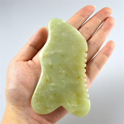 2024 Natural Xiuyan Jade Gua Sha Scraping Board para Massagem Corporal e Facial Ferramenta de Massagem Verde