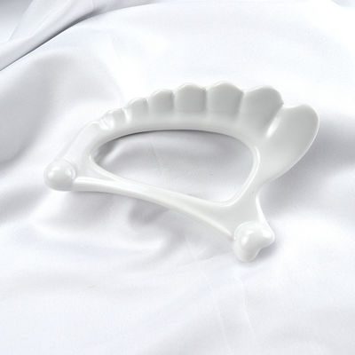 Ferramentas de massagem 2024 forma de asa cerâmica Gua Sha Massagista manual para massagem corporal Massagista drenagem linfática e ferramenta antienvelhecimento