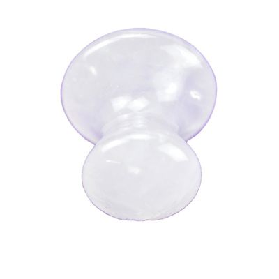 Pedra de raspagem de Gua Sha em forma de cogumelo de quartzo quente e claro para massagem muscular do corpo inteiro e tratamento facial