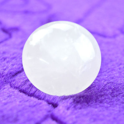 Quartz Gua Sha claro para emagrecimento e eliminação de rosto Massagem de corpo inteiro Cobertura 41 * 35mm Forma de pedra de cogumelo natural