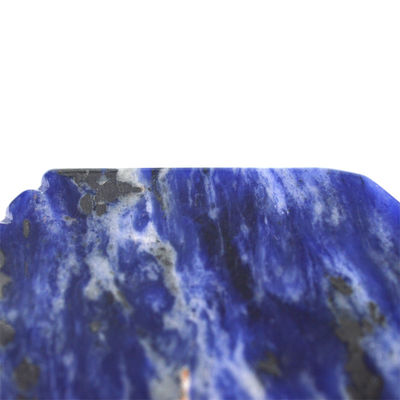 Logotipo personalizado Disponíveld 2024 Blue Sodalite Gua Sha Scraping Massage Board para Facial e Body Massager Spa Stone