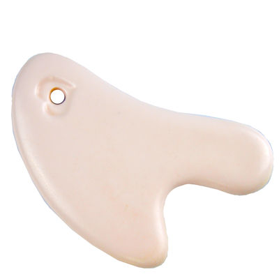 2024 Quadro de raspagem em forma de coração cerâmico Gua Sha A ferramenta perfeita para massagem corporal e rejuvenescimento facial