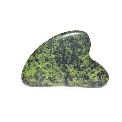 Green Sodalite Gua Sha Scraping Massage Board para tratamento de corpo inteiro de Pedra de Jade Massager Spa