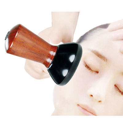 Red Pear Wood Mini Bian Stone Eye Face Gua Sha Massager Cinturão de Massagem Portátil para Pedra Quente Natural Máquina Elétrica Guasha