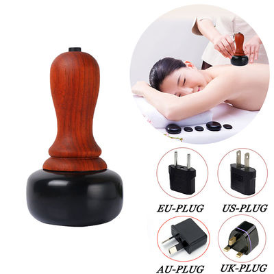 Massagem Elétrica de Gua Sha Cupping Massagem com Pedras Quentes para Relaxar os Músculos Escrava Pele e Tratamento de Moxibustião no Corpo