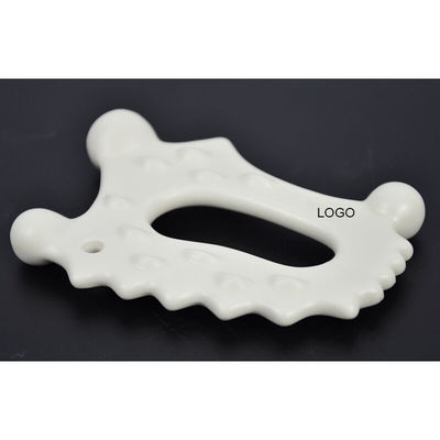 Ferramenta de massagem facial 103g Quadro de Gua Sha Cerâmico para raspagem de corpo inteiro em cuidados de saúde 2024